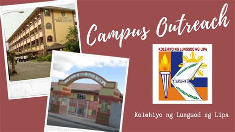 Kolehiyo ng Lungsod ng Lipa campuses .